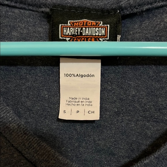 Harley-Davidson Midnight Blue Skull Tee - Picture 4 of 8